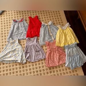 Bundle of girls’ spring/summer dresses. All size 4T.